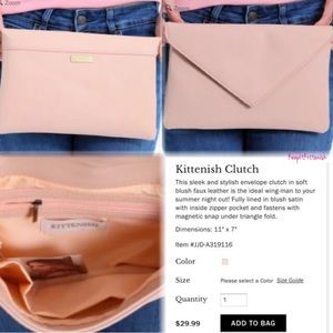 Jessie James Decker Kittenish Clutch